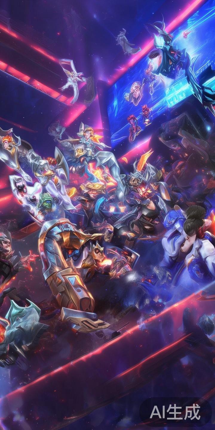 此外，英雄联盟手游近年来异军突起，凭借震撼的画面和